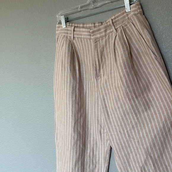 Gap Striped Tan and White Pants - Picture 2 of 8
